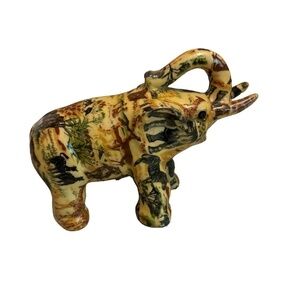 Elephant Figurine Safari Themed Quirky